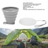 Taza de Viaje Plegable, Práctica Taza Plegable de Silicona Ecológica