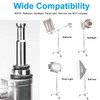 Light Stand Adapter 1/8" to 5/8" Stud Spigot Adapter for