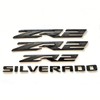 Set 4pack OEM Two Side ZR2 Emblems Badges Plus Rear