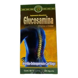 Glucosamina Dina 60 Cáps Articulaciones Saludables Unidad