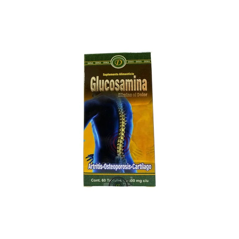 Glucosamina Dina 60 Cáps Articulaciones Saludables Unidad