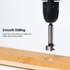 BAIDETS Forstner Drill Bit 20mm - Precision Woodworking Bit with