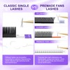 NAGARAKU Classic Lashes Single Lashes D Curl 0.03mm 7-15mm Mixed