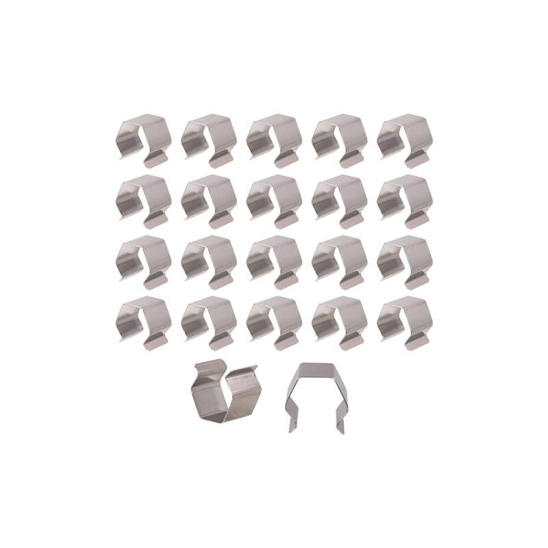 DGQ 20 Pieces Screen Door Installer Clips Window Screen Clips