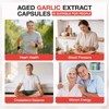 Odorless Aged Garlic Extract 300 Softgels, 10000mg Aged Garlic Supplements