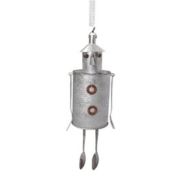 Sunset Vista Designs 14378 Small Tin Man Bouncy Hanging Decoration,12x4