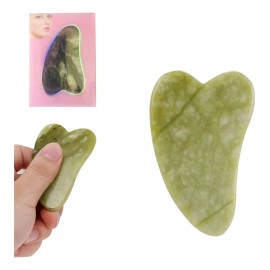 Mouyic 1 Piedra De Jade Para Extension De Pestañas Rostro