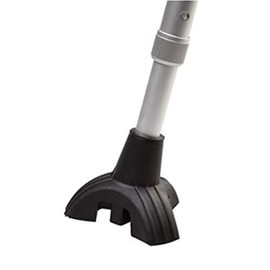 TULIMED - Tripod Cane Tip, 3/4" Rubber Walking Cane Tip, Mobility Aid for Stability, Safety, Comfort and Convenience | Small Stand Alone Attachment for Walking Cane