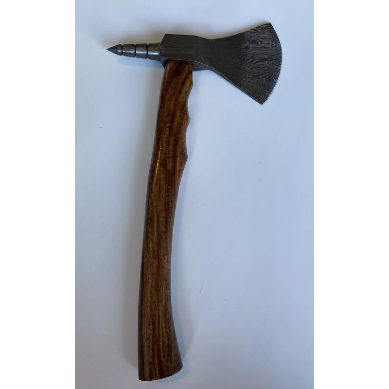 ZH Special Damascus Steel Handmade Hand Forged Axe ZH41 Roofing/tomaha