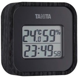 Tanita Digital Thermometer/Hygrometer, Black TT-571