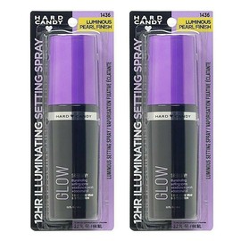 Hard Candy Sheer Envy Illuminating Glow Setting Spray #1436, 2.2 fl oz (Pack of 2)