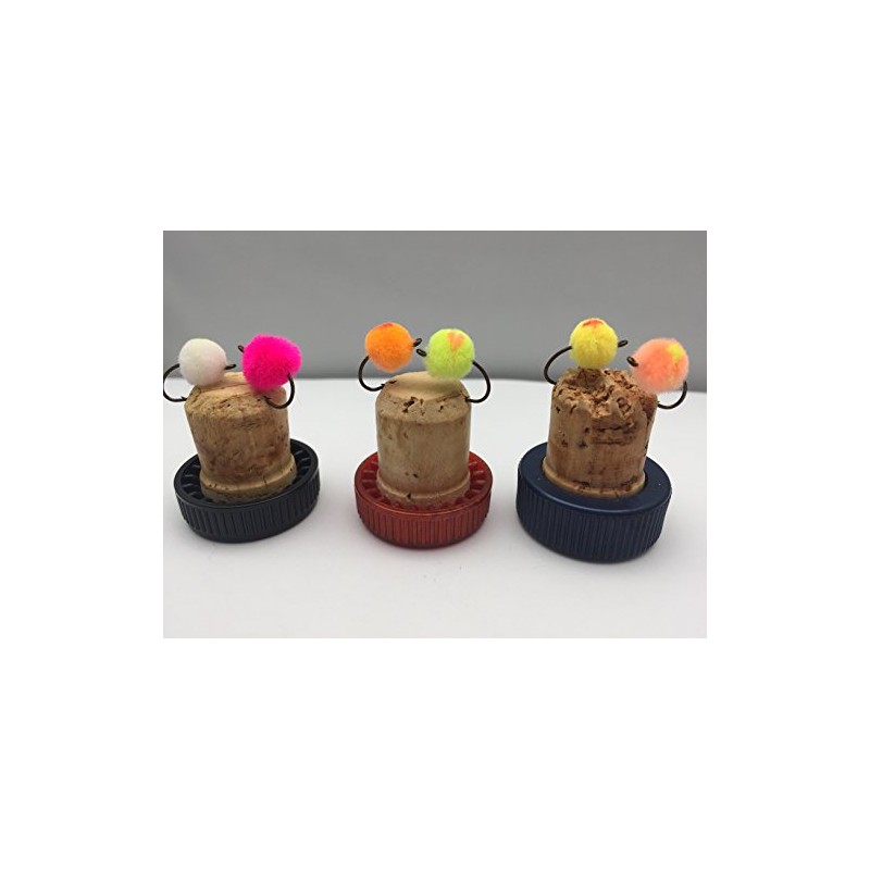 BestCity Fly Fishing Super Glo Bug Egg FLIES For Trout