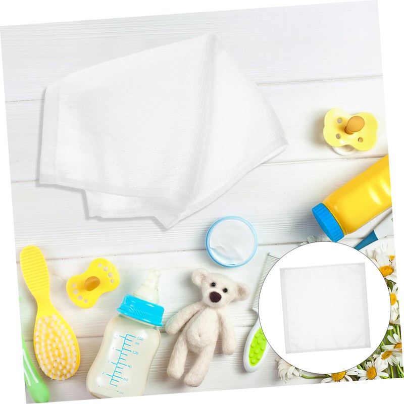 Ipetboom 10pcs Soft Cotton Towels Absorbent Hand Face Washing Towels