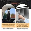MOXRUQ 2 PCS Car Window Shades, Smooth Track Auto Privacy