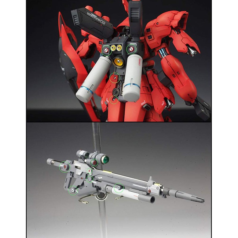 R-STYLE Stainless Steel Etching Mold Parts Set (type32) for Gunpla