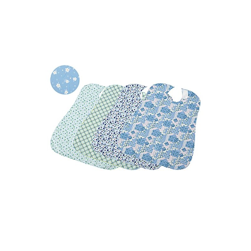 Azuone Navis/7-3063-01 Refreshing Meal Apron, Blue, Set of 10