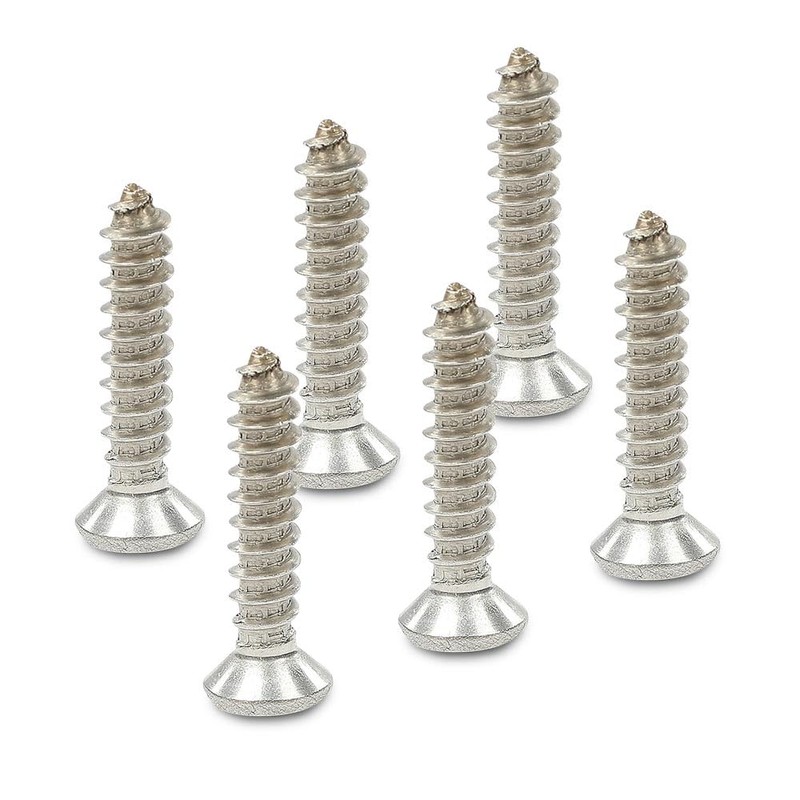 G-PLUS Chrome Headlight Bezel Marker Grille Trim Screws Kit Chrome