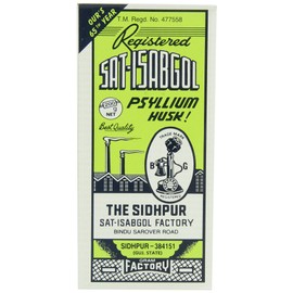 Telephone Sat-isabgol (psyllium Husk), 200-Gram Boxes (Pack of 5)Syrups, 7 oz
