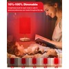 Red Light Night Light Lamp for Sleep, 670nm Red Nightlight