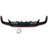 Rear Bumper Lip Spoiler Lower Diffuser with Light Plastic TRD