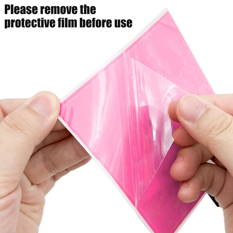 jose2015 Electroluminescent Panel 10x10CM,Cuttable DIY Electroluminescent El Panel Light,3 Modes