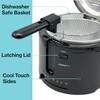 PantryPro 2.5 Liter Electric Deep Fryer with Cool Touch Sides