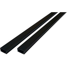 Large Latching Cable Raceway (1125 Series) - 5ft - Black | 2 Sticks