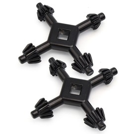 2 Pieces Electric Drill Keys, 4 in 1 Multifunctional Drill Chuck Key, Pistol Drill Wrench Key, Portable Key Wrench for Tightening and Loosening Drill Chucks