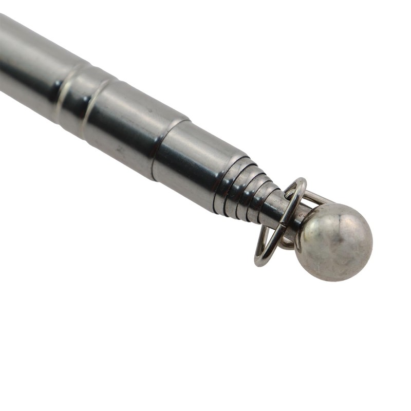 CTWHA Guided Tour Flagpole 1.6m Stainless Steel Telescopic Flagpole Whip