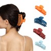 Trullip Large Hair Clips for Women, Big ClawClips, Double Row