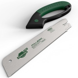 FAMEX 5503 Professional Japanese Saw 300 mm - Wood Saw Fine Saw Hand Saw - Kataba - with Non-Slip Protective Handle - Made in Japan