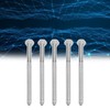 304 Stainless Steel Half Thread Bolt Wood Hex Lag Screws