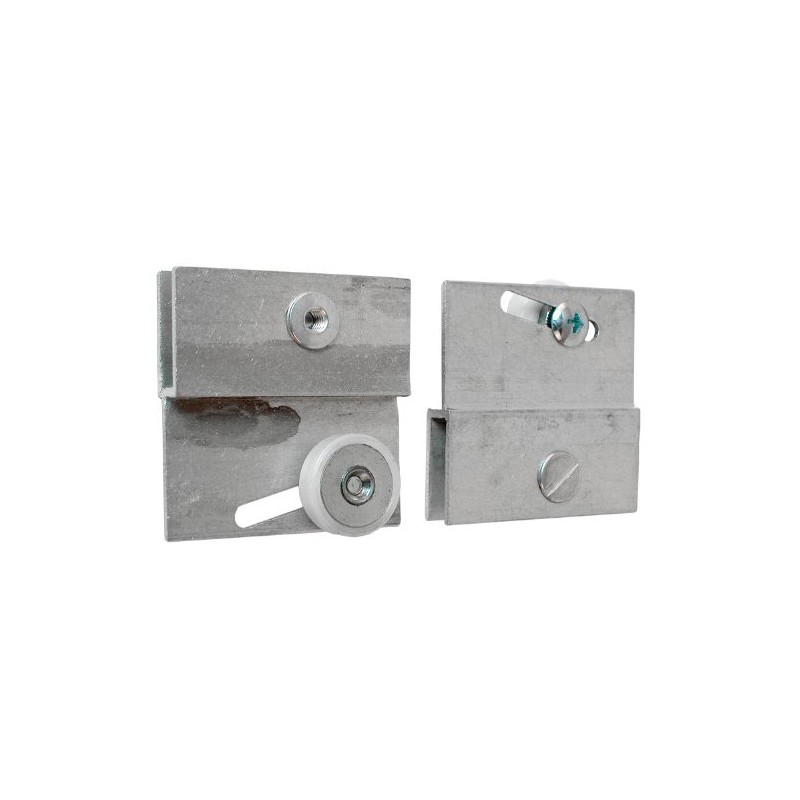Prime-Line M 6054 Frameless Sliding Shower Door Top Bracket, 3/4