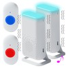 ALEENFOON Home Wireless Mobile Alarm Emergency Button Vibrations Home Emergency
