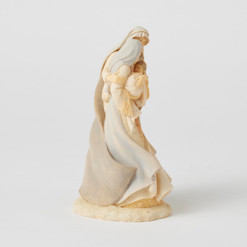 Enesco Foundations The Holy Family Standing Pose Figurine, 6.89 Inch,