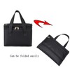 TEAMOOK Foldable Lunch Bag Insulated Lunch Box Water-Resistant Leakproof Soft