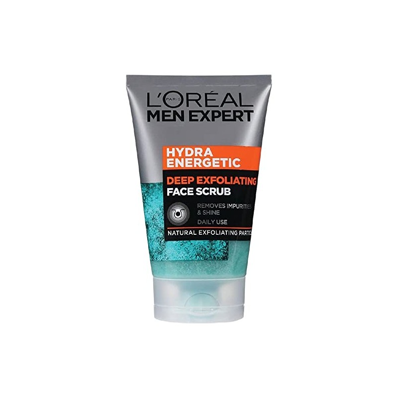 L'Oreal Men Expert Hydra Energetic, Exfoliante facial profundo., 100 ml