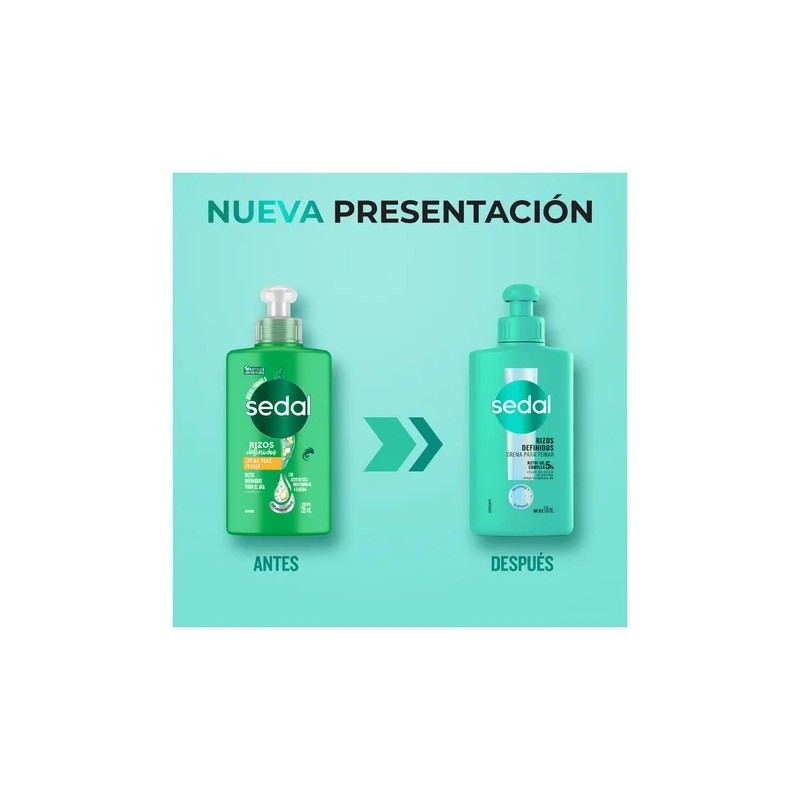 Crema Para Peinar Sedal Rizos Definidos 135ml