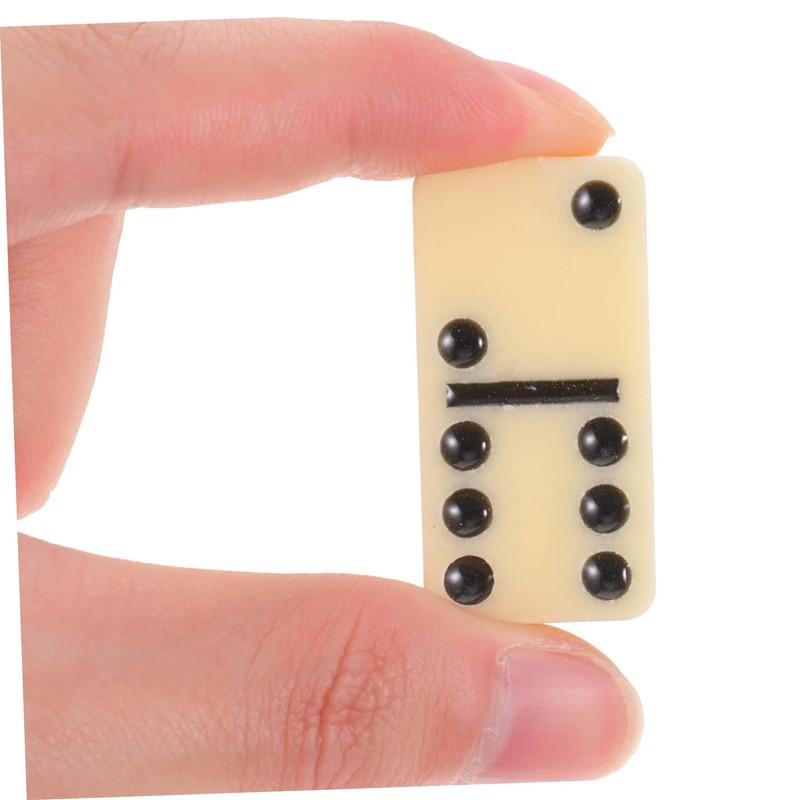 Kisangel 1 Set Dominoes Game for Adults Domino Block Board