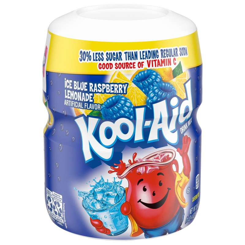 Kool-Aid Caffeine Free Blue Raspberry Lemonade Sweetened Powdered Drink Mix