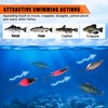 Fishing Lure Spinner Bait, 12pcs Spoon Lures Hard Metal Fishing
