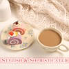 Cappuccino Cups with Saucers 8 oz Latte Art Cup Ceramics