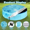 Rypet Pet Pool Cover Foldable Round Dog Swimming Pool Cover