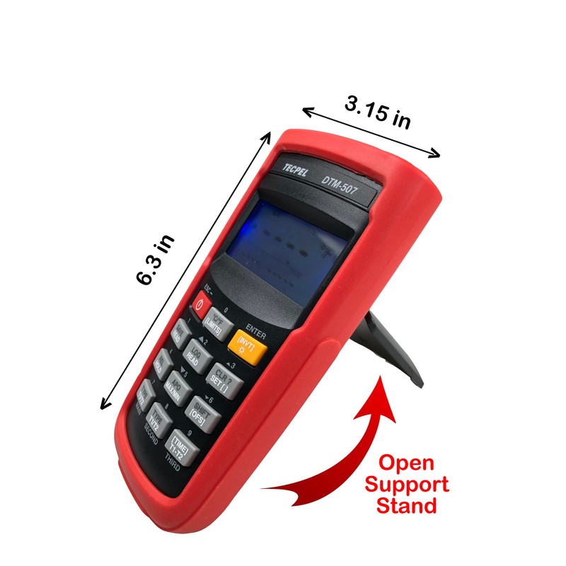 TECPEL DTM-507 - Termómetro termopar de almacenamiento de datos de