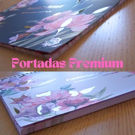 A4 Weekly and Monthly Planner Set with Cover Sheet Undated Organisers (Black, Monthly Overview, White, Weekly Plan)