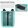 WANDF Swim Bag Mesh Drawstring Backpack Beach Backpack for Swimming,