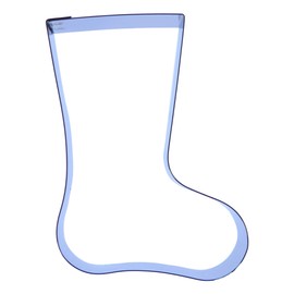 Christmas Stocking Cookie Cutter - Stainless Steel - 80mm Approximately