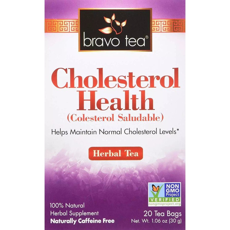 Bravo Tea TEA 20 Count Pack of 2 Natural Support