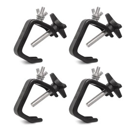 4 CHAUVET CLP-03 Standard C Clamps DJ 1-2" Truss Light Mounting |44 lbs Capacity