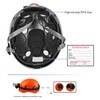 Tontron Adult Hiking Climbing Caving Helmet (Orange, Large)